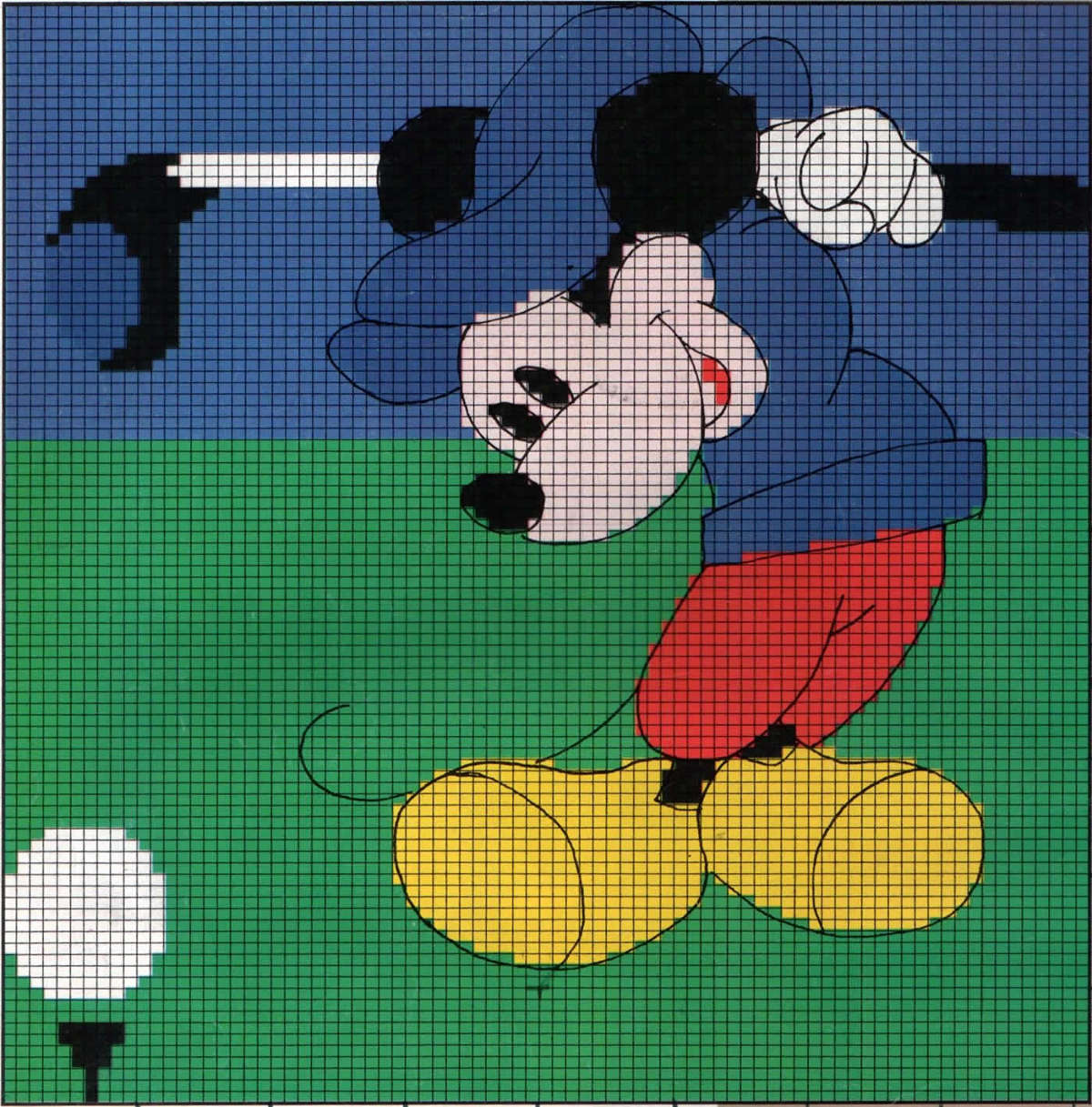 Mickey golf