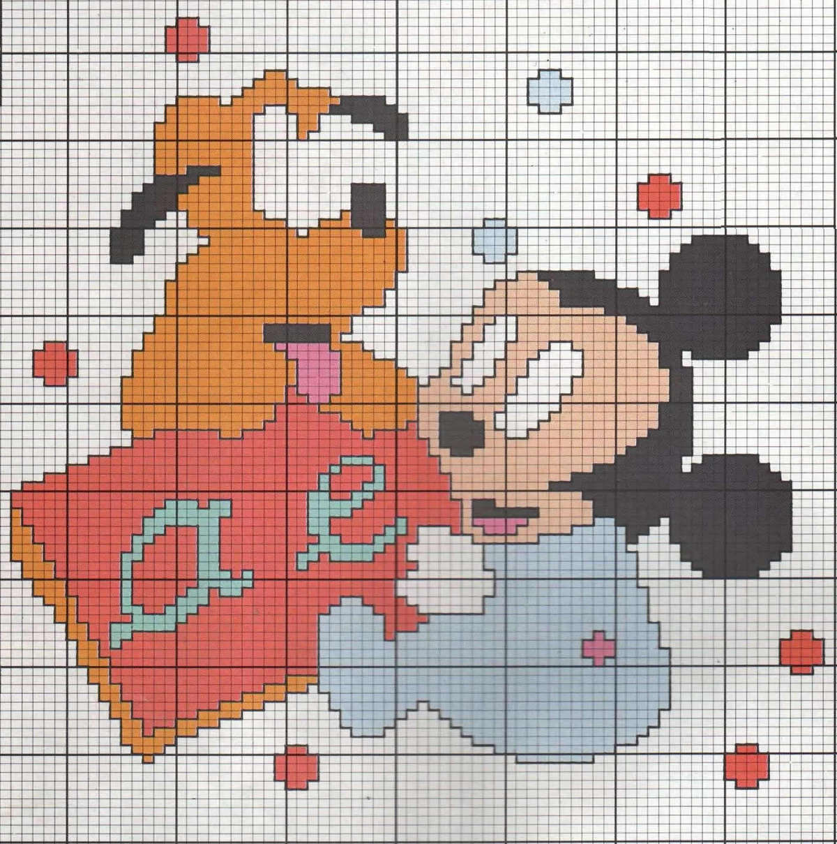 Mickey et Plutot