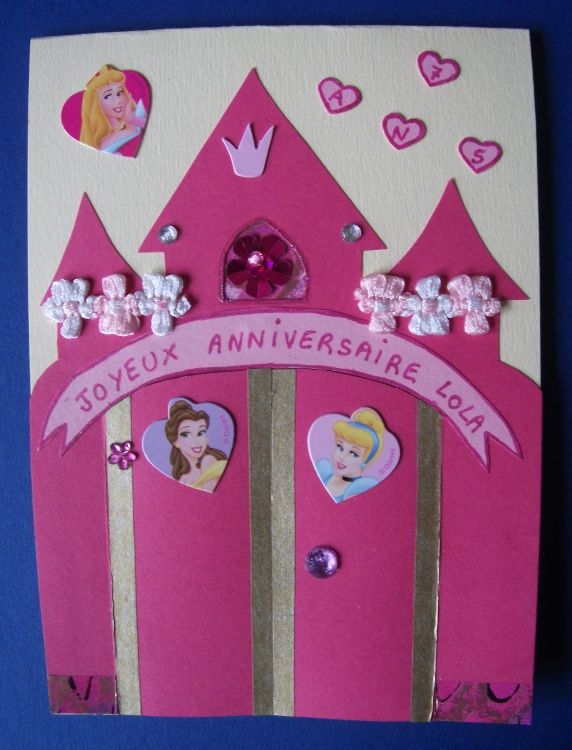 Carte anniversaire 7 ans