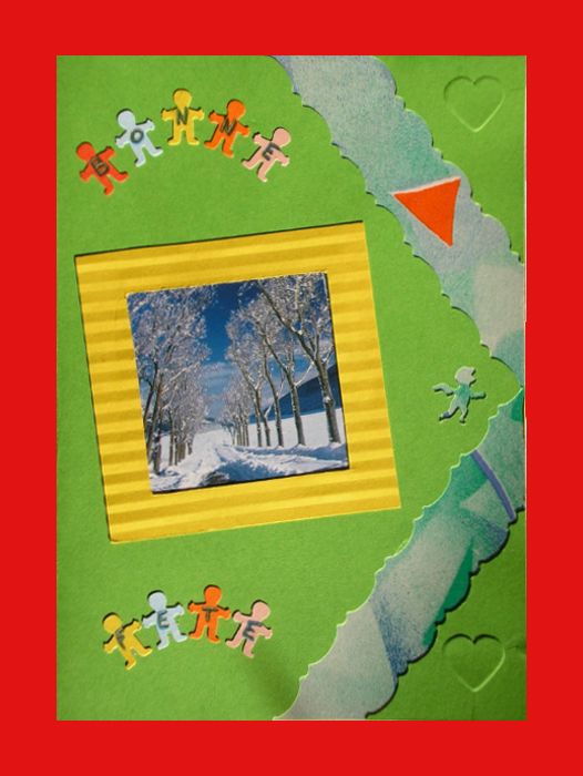 Carte bonne fête forêt