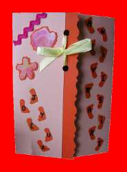 Carte anniversaire pieds