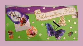 Carte merveilleux Noël